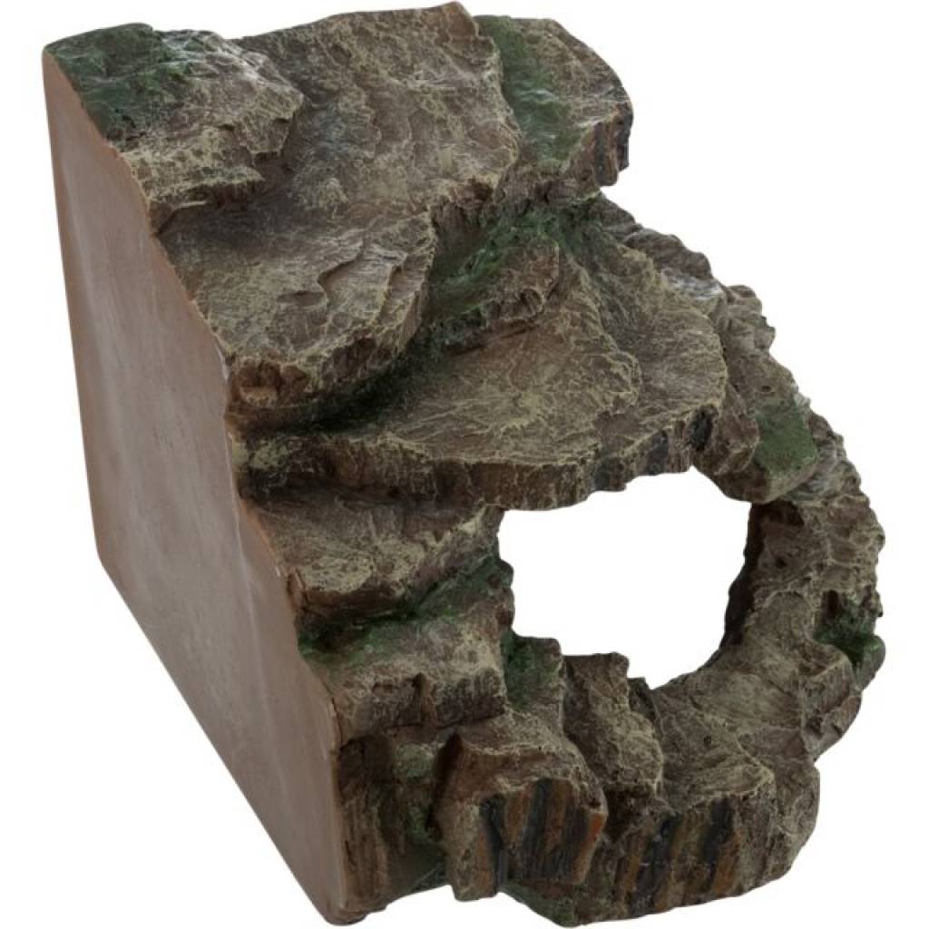 Eck-Fels mit Höhle und Plattform